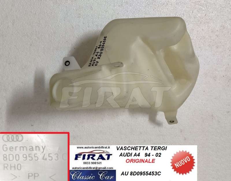 VASCHETTA TERGI AUDI A4 94 - 02 (8D0955453C)